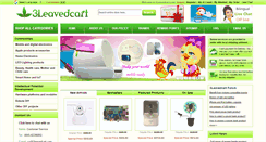 Desktop Screenshot of 3leavedcart.com